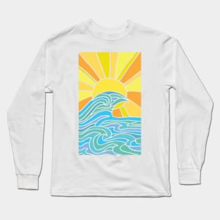 The Ocean is Calling Long Sleeve T-Shirt